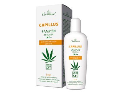 Cannaderm Capillus - šampón seborea CBD+ 150 ml
