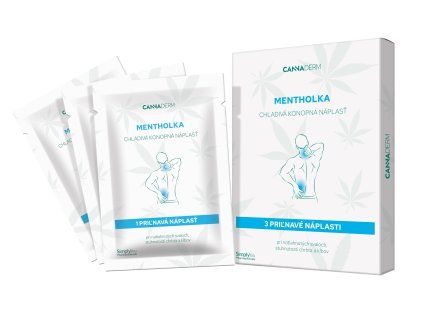 Cannaderm Mentholka chladive naplasti SK RGB
