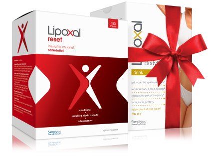 Lipoxal Reset 180tbl+Drink masle SK