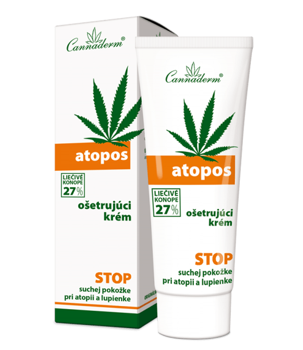 Cannaderm Atopos – ošetrujúci krém na atopiu a psoriázu 75 g
