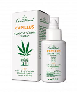 Cannaderm Capillus – vlasové sérum seborea 40 ml