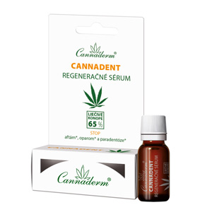 Cannaderm Cannadent – regeneračné sérum na afty a opary 5 ml