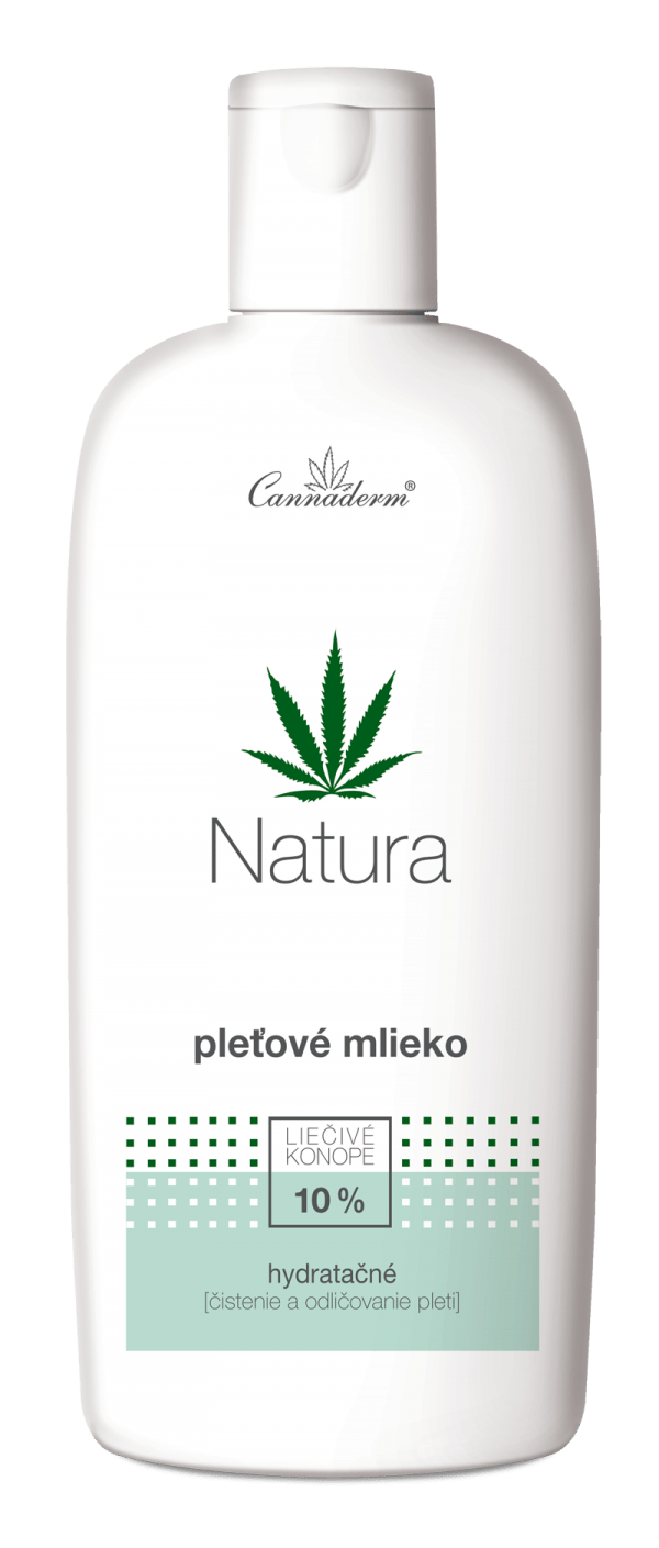 Cannaderm Natura – hydratačné pleťové mlieko 200 ml