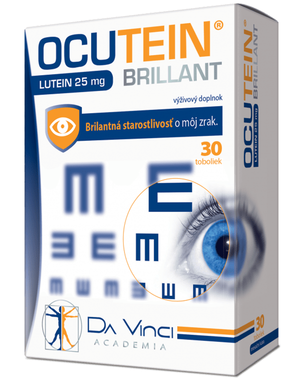 Ocutein Brillant Lutein 25 mg - DA VINCI 30 tob.