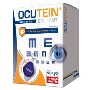 Ocutein Brillant Lutein 25 mg - DA VINCI 90+30 tob.+ antistat. utierka