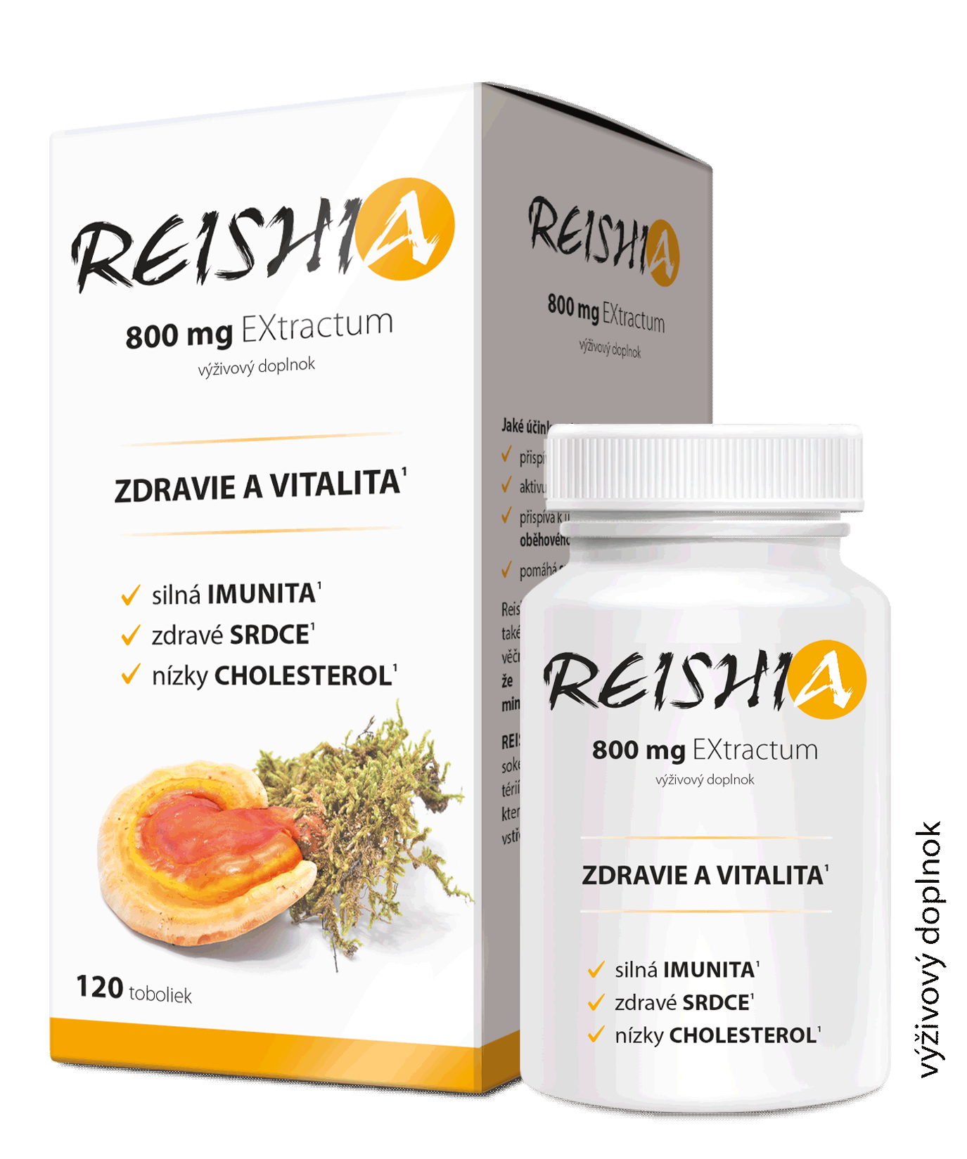 REISHIA 800 mg EXtractum 120 tob.