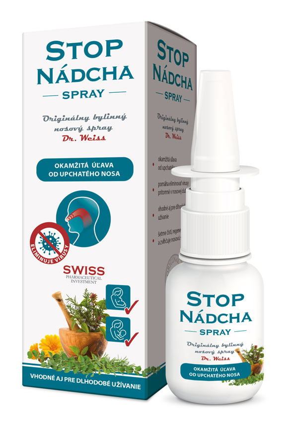 STOPNádcha Dr. Weiss - bylinný nosový spray 30 ml