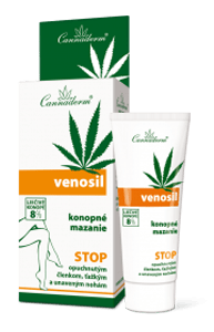 Cannaderm Venosil – konopné mazanie na žily 100 ml