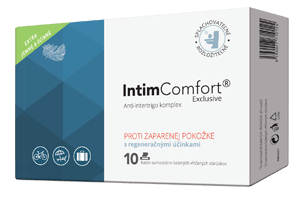 IntimComfort vlhčené obrúsky 10 ks