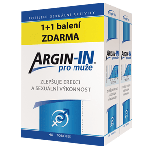 Argin-IN pre mužov 45+45 tob. ZADARMO