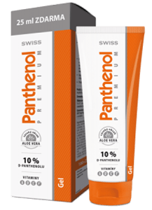 Panthenol 10% SWISS PREMIUM gél 100+25 ml ZADARMO