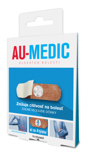 AU-MEDIC blokátor bolesti 4 ks