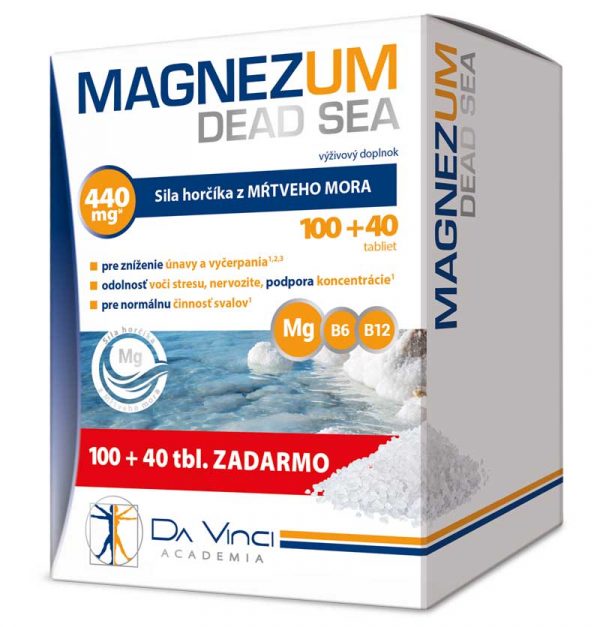 Magnezum Dead Sea – Da Vinci Academia – 100+40 tbl.