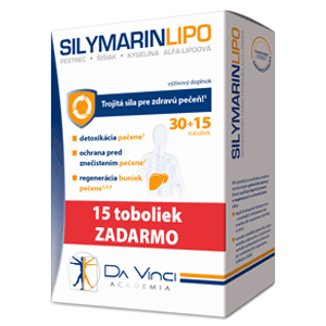 Silymarin LIPO – DA VINCI 30+15 tob. ZADARMO