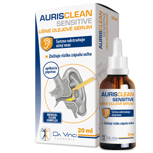 AurisClean Sensitive ušné olejové sérum 20 ml