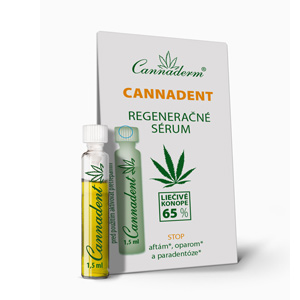 Cannaderm Cannadent - regeneračné sérum na afty a opary 1 x 1,5 ml
